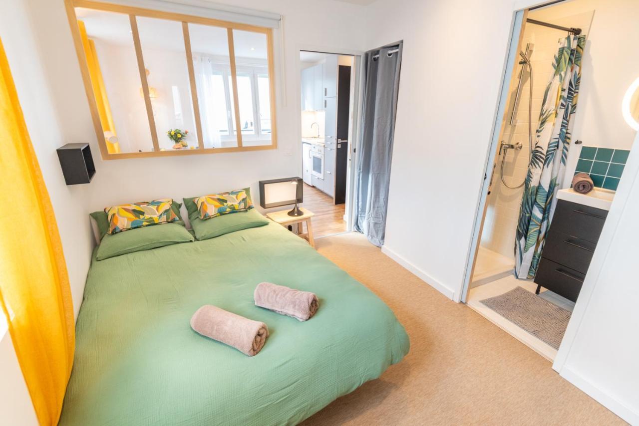 Appartement T2 Neuf, Cosy & Tout Confort - Proche Centre Ville Par Groom Lorient Exteriör bild